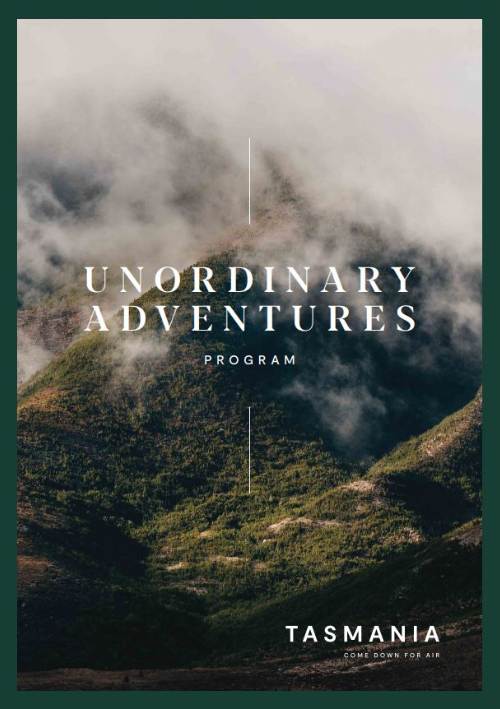 Unordinary Adventure Cover - Tasmanian Mountain